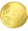 Minunile lui Iisus  Învierea lui Iisus - monedă pictată  50 cenţi  UE