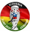 CE de Fotbal, Slovenia, 10 euro, argint