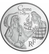 Cyrano de Bergerac, 10 euro, monedă argint, Franţa, 2012