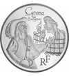 Cyrano de Bergerac, 10 euro, monedă argint, Franţa, 2012