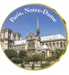 Notre Dame, medalie colorată