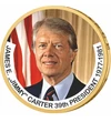  1 dolar, Jimmy Carter, monedă color, 2007-2020, SUA