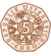 Monedă de anul nou din Viena, 5 euro, cupru,nichel, Austria, 2026
