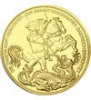 Sfântul Gheorghe - 10 ducat replică Bismarck, medalie placată cu aur
