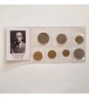Petru Groza – 1,  3, 5, 10,  25, 50 bani,  5 lei România, 1952-1958