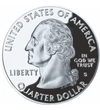 George Washington, 25 cenţi, color, SUA, 1999-2009