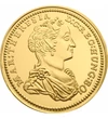Maria Terezia, ducat de aur în replică, placată cu aur