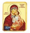 Fecioara Maria cu pruncul - medalie icoană