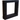 Cutie Frame negru 10x10x2,5 plastic