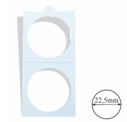 Carton pt. păstr. monedelor 22,5 mm