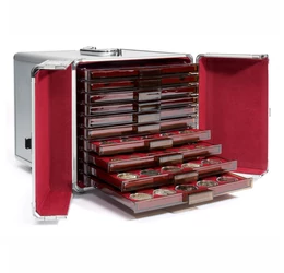 Cufăr din aluminiu pentru 10 tăvi