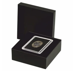 Cutii pt.monede în capsule pătrate 50x51