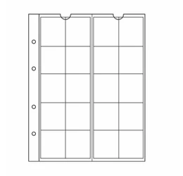 Filă de album, diametrul maxim 34mm