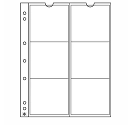 Filă de album, diametrul maxim 55mm