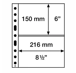 GRANDE Filă de album, 2 buzunare