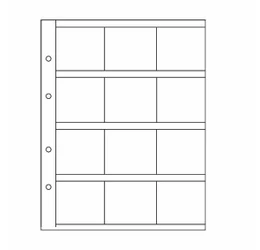 OPTIMA file de album, 12 cartoane