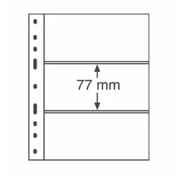 OPTIMA file de album, bancnote, 3 folii