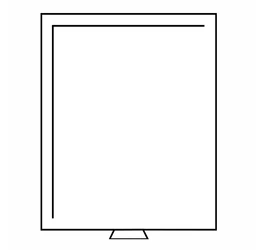 Tavă cu un singur compartiment