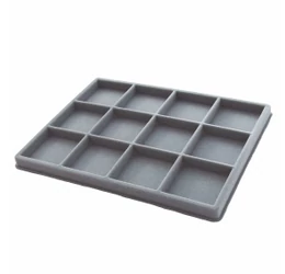 Tavă pentru casetă, 12 compartimente