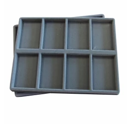 Tavă pentru casetă, 8 compartimente