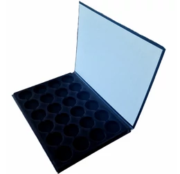 Mapă pt. păstr. monedelor cu 24 compart.