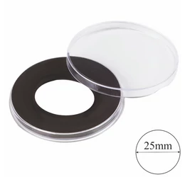 Capsule cu înălţime de 4,5 mm şi inel negru Ø 25