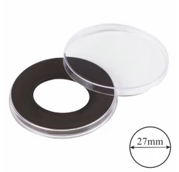 Capsule cu înălţime de 4,5 mm şi inel negru Ø 27