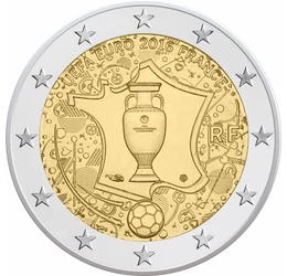 2 euro, Cupa UEFA, 2016 Franţa