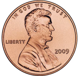 1 cent, Abraham Lincoln, 2009 SUA