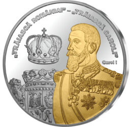 Regele Carol I, medalie, România 