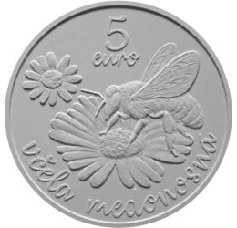 Albinele melifere, 5 euro, Slovacia, 2021