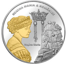  Regina Maria pl. cu aur, România