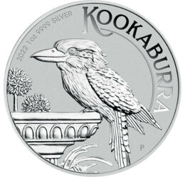 1 dolar, Kookaburra, , greutate, argint de 999,9/1000, 31,1 g, Australia, 2022