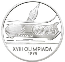  100 lei, Olimpiadă, Bob, Ag., 1998, România