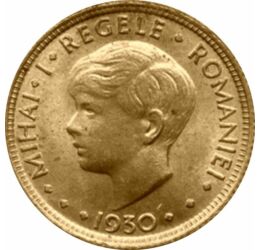  5 lei, Regele Mihai I, 1930, România