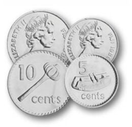5, 10, 20, 50 cenţi, ,  , 0, Insulele Fiji, 1969-1985