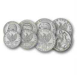 10, 20, 50 lepta, 1, 2, 5, 10, 20 drachma, ,  , 0, Grecia, 1971-1973