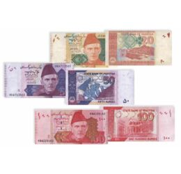 5, 10, 20, 50, 100 rupii, ,  , 0, Pakistan, 2008-2016