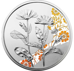 10 euro, Femeie cu gălbenele, val.nom., , argint de 925/1000, 15,551 g, Austria, 2022