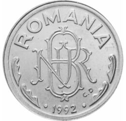  1 leu, Banca Naţională Română, 1992, România
