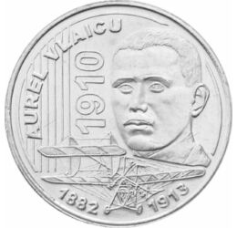  50 bani, Aurel Vlaicu, 2010, bu, România