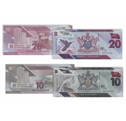 Trinidad şi Tobago, 1, 5, 10, 20 dolari, Trinidad şi Tobago , 2020
