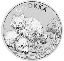 Un animal drăguţ, 1 dolar, argint, Australia, 2022