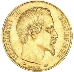  20 franci,aur,NapoleonIII,1853-1860, Franţa