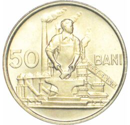  50 bani, România, 1955-56, România