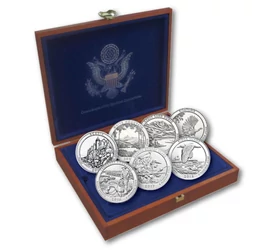 Parcuri Naţionale SUA - Colecţia de monede de sfert de dolar, 2010-2021