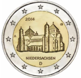 Biserica Sfântul Mihail, 2 euro, Germania, 2014