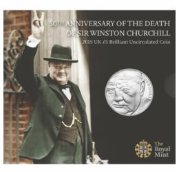  5 lire, Churchill, 2015, Marea Britanie