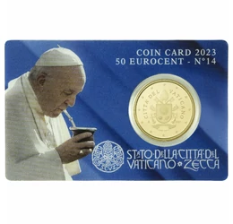 Papa Francisc, 50 cenţi, Vatican, 2023