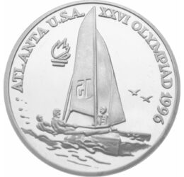  100 lei, Olimpiadă Yachting,Ag.,1996, România
